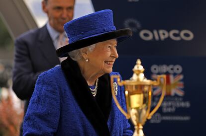 La reina Isabel II, el pasado sábado en el hipódromo de Ascot.