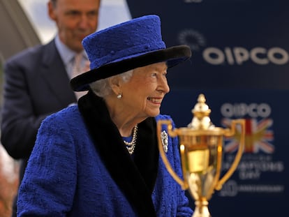 La reina Isabel II, el pasado sábado en el hipódromo de Ascot.