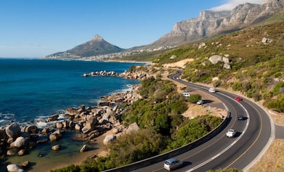 Panorámica de la Garden Route, en la costa sur de Sudáfrica.