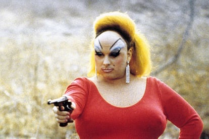 Harris Glenn Milstead en 'Pink Flamingos'.