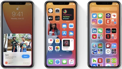 Nuevo iOS 14 para iPhone.