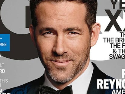 Ryan Reynolds, en la portada de la revista GQ.