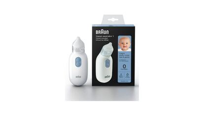 Aspirador nasal para bebés de Braun