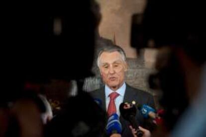 El presidente luso Anibal Cavaco Silva.
