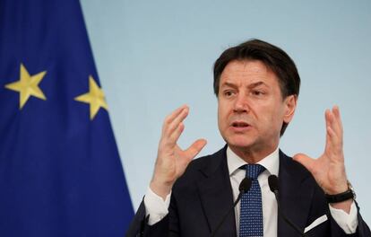 Giuseppe Conte, primer ministro italiano.