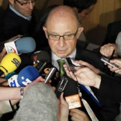 El ministro de Hacienda y Administraciones Públicas, Cristóbal Montoro.