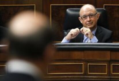 El ministro de Hacienda, Cristóbal Montoro.