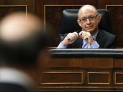 El ministro de Hacienda, Crist&oacute;bal Montoro.