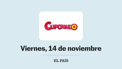 Cuponazo de la ONCE viernes 14 noviembre