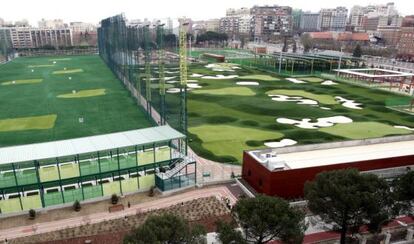 nstalaciones del campo de golf de Chamberí.