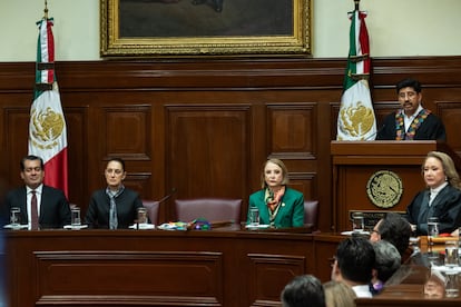 Sesión de instalación del pleno de la SCJN, el 1 de septiembre.