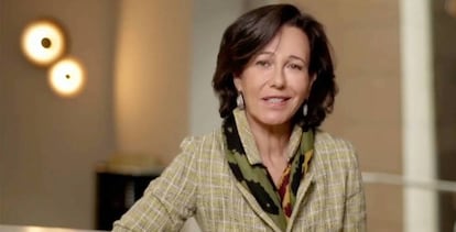 Ana Botín, presidenta del Banco Santander.