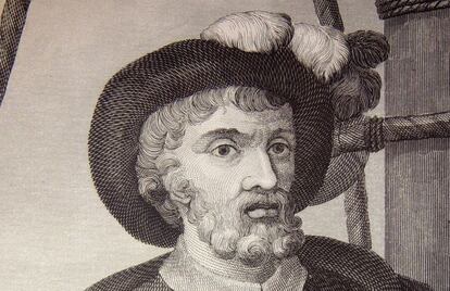Retrato de Juan Sebastián Elcano.