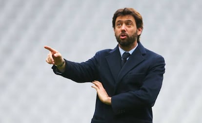 El presidente de la Juventus, Andrea Agnelli, en marzo de 2016 en Múnich.