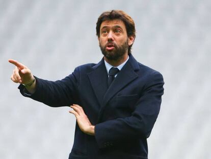 El presidente de la Juventus, Andrea Agnelli, en marzo de 2016 en Múnich.