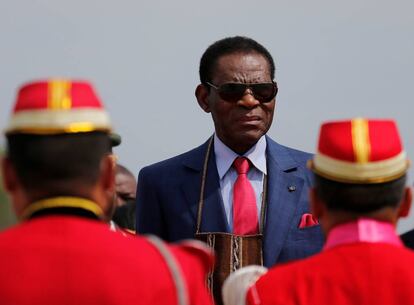 El presidente de Guinea Ecuatorial, Teodoro Obiang, en Santa Cruz (Bolivia) el pasado 22 de noviembre.