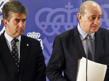 Ignacio Cosidó i el ministre Jorge Fernández Díaz.