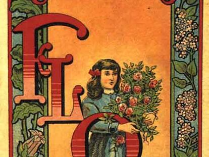 Portada del libro <i>Flora o la educación de las niñas</i>, escrito a finales del siglo XIX y reeditado en 1992.