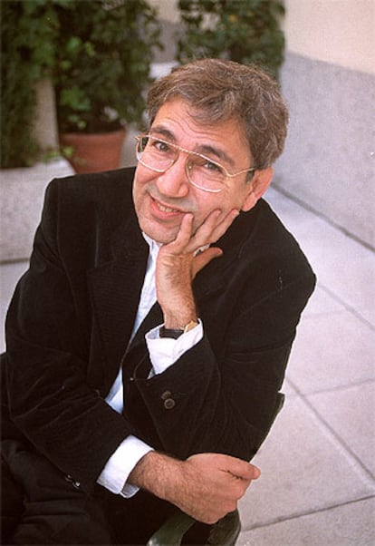 El escritor Orhan Pamuk.