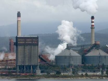 Planta de Alcoa en Cervo (Lugo).