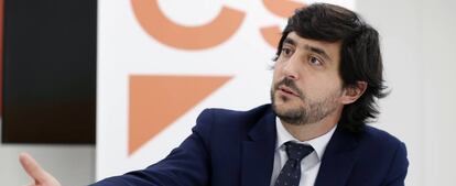 Toni Roldán, secretario de programas y portavoz adjunto de Ciudadanos.