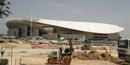 El Wanda Metropolitano, nuevo estadio del Atlético de Madrid.