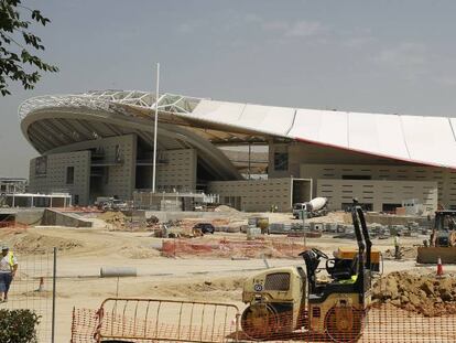 El Wanda Metropolitano, nuevo estadio del Atlético de Madrid.