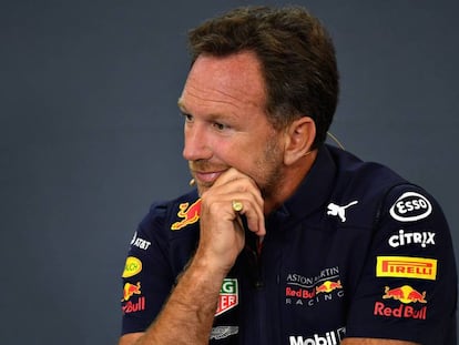 El jefe de Red Bull, Christian Horner.