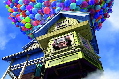 Un optimista, de la película 'Up' / Disney y Pixar