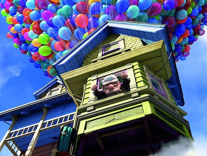 Un optimista, de la película 'Up' / Disney y Pixar