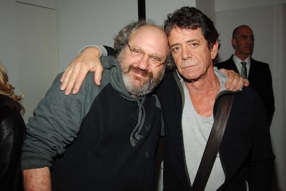 Hal Willner y Lou Reed, en 2006.