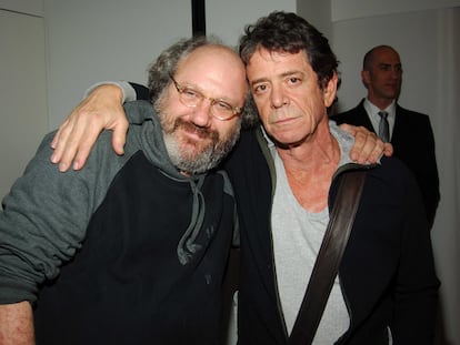 Hal Willner y Lou Reed, en 2006.