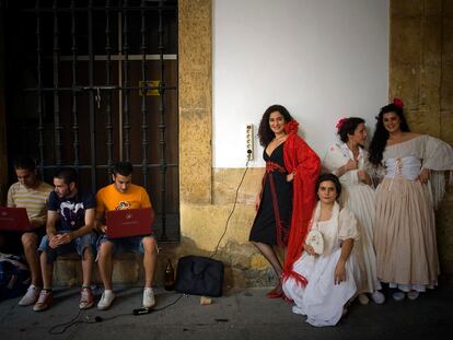 Grabación del espectáculo 'Carmen' incluido en el programa de la Universidad de Sevilla '21 grados'