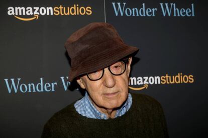 Woody Allen en la presentación de Wonder Wheel, película producida por Amazon Studios.
