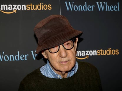 Woody Allen en la presentación de Wonder Wheel, película producida por Amazon Studios.