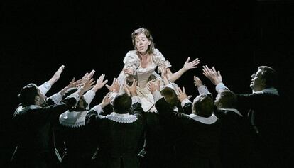 Un moment de l'òpera 'I puritani' de Vincenzo Bellini, amb la qual el Liceu obre la temporada.