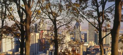 Vista de Montreal, en Canadá.