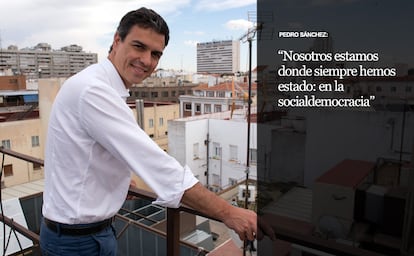 Entrevista del secretario general del PSOE, Pedro Sánchez, tras el Comité Federal de este sábado en Madrid.