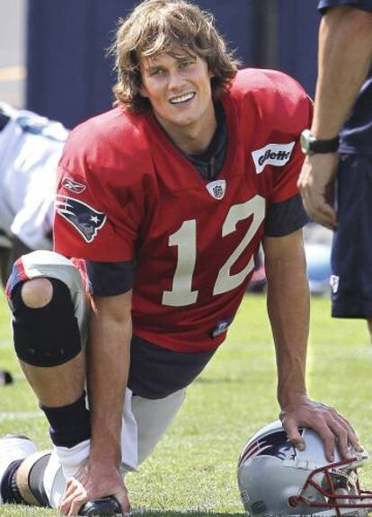 Tom Brady fichó en 2000 por los New England Patriots, con 23 años. Con 40, ha vuelto a conducirlos hasta la Super Bowl.