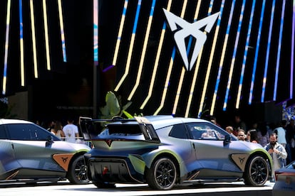 Imagen del Salón Internacional del Motor en Fira Barcelona en su edición de 2023. 