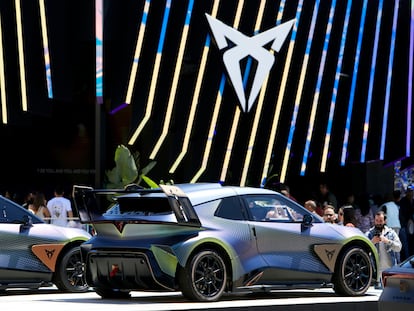 Imagen del Salón Internacional del Motor en Fira Barcelona en su edición de 2023.