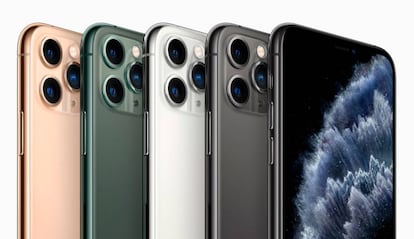 Nuevos iPhone 11 Pro de Apple.