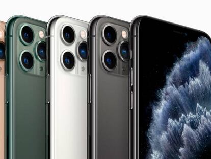 Nuevos iPhone 11 Pro de Apple.