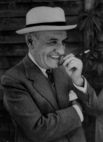 José Ortega y Gasset (1883-1955), en 1949 en Aspen (Colorado).