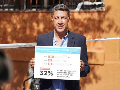 Albiol dice que Badalona concentra el 30% de pinchazos de luz de Cataluña