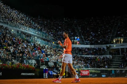 Djokovic en el Foro Itálico de Roma