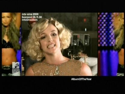 Britney Spears triunfa en los MTV europeos