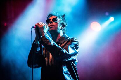 Ian McCulloch, en un concierto el pasado mes de agosto en Turín (Italia). 