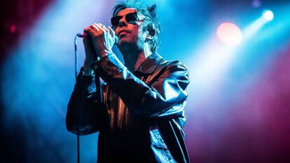 Ian McCulloch, en un concierto el pasado mes de agosto en Turín (Italia).