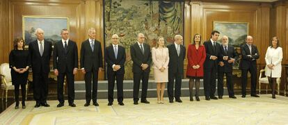 El Gobierno de Rajoy en 2011.